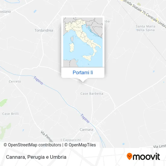 Mappa Cannara