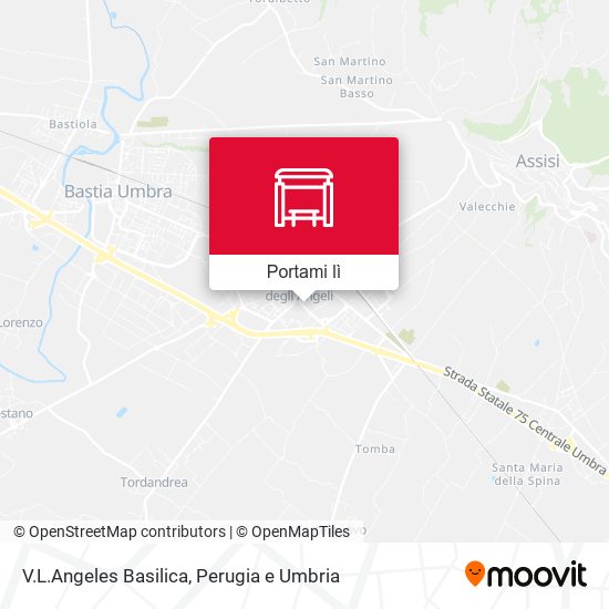 Mappa V.L.Angeles Basilica