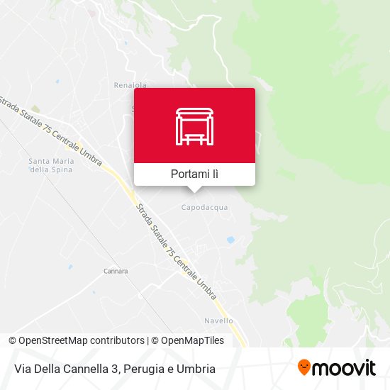 Mappa Via Della Cannella 3