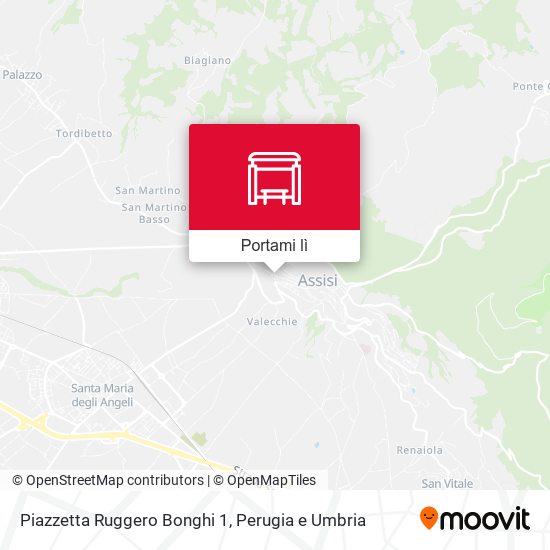 Mappa Piazzetta Ruggero Bonghi 1