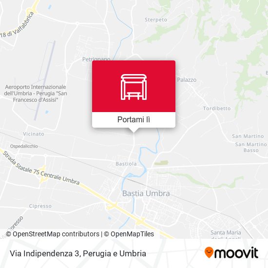 Mappa Via Indipendenza 3
