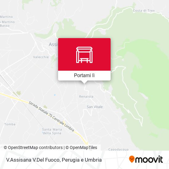 Mappa V.Assisana V.Del Fuoco
