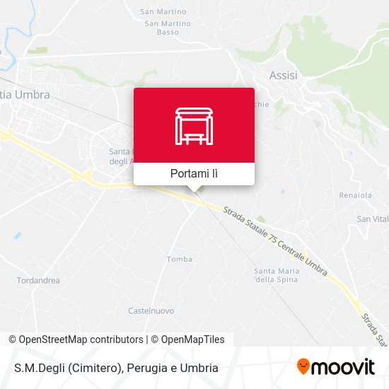 Mappa S.M.Degli (Cimitero)
