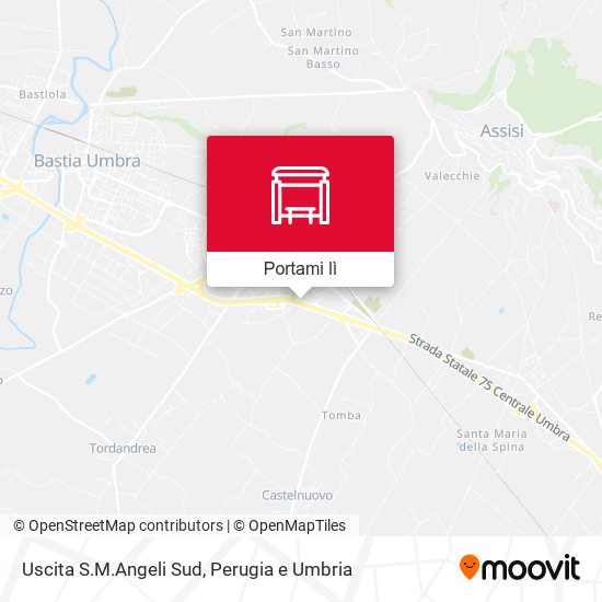 Mappa Uscita S.M.Angeli Sud