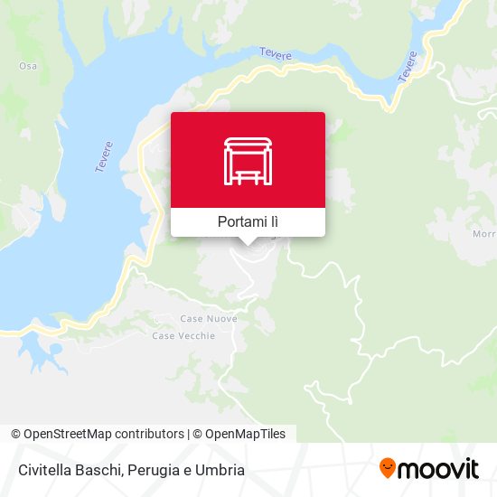 Mappa Civitella Baschi