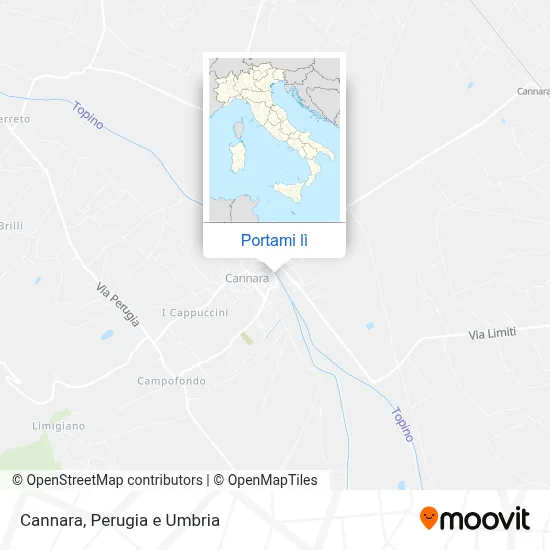 Mappa Cannara