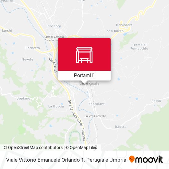 Mappa Viale Vittorio Emanuele Orlando 1