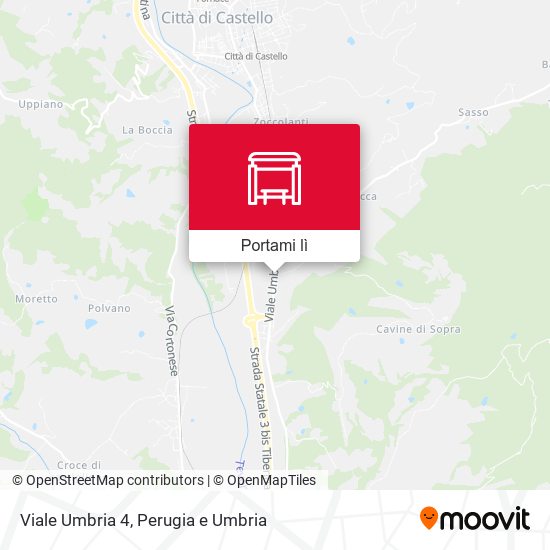 Mappa Viale Umbria 4