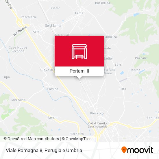 Mappa Viale Romagna 8
