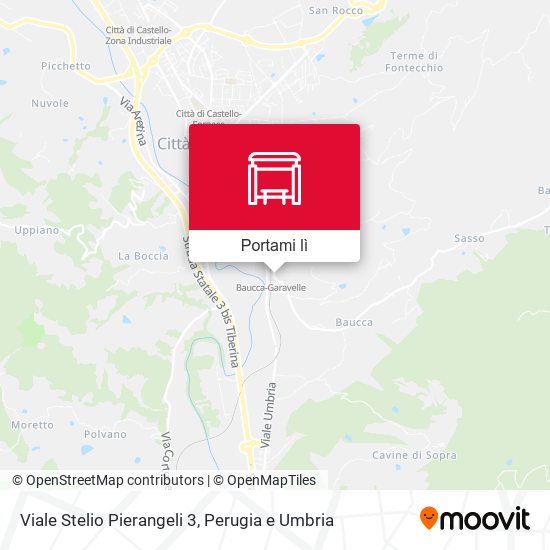 Mappa Viale Stelio Pierangeli 3