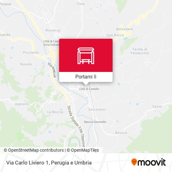 Mappa Via Carlo Liviero 1