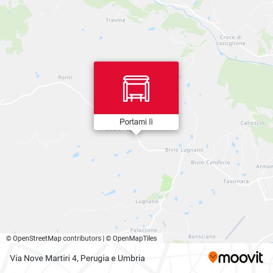 Mappa Via Nove Martiri 4