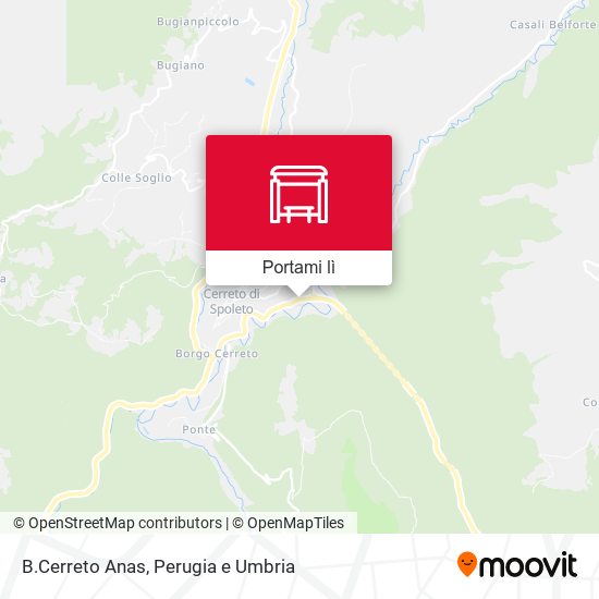 Mappa B.Cerreto Anas