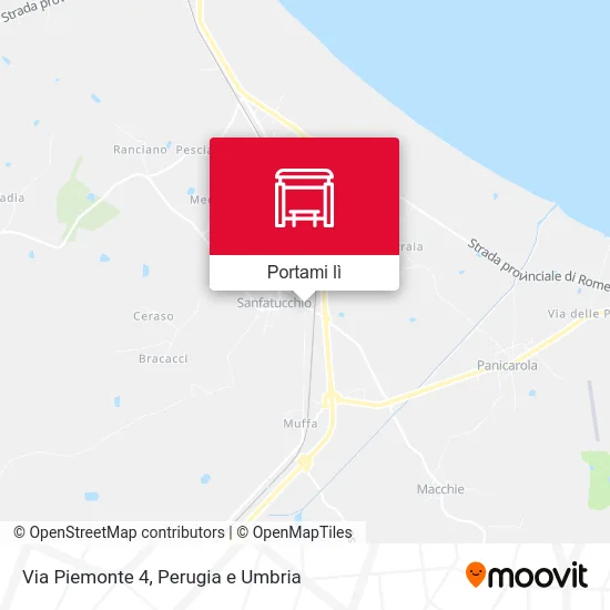 Mappa Via Piemonte 4
