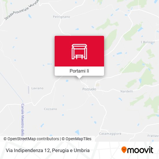 Mappa Via Indipendenza 12