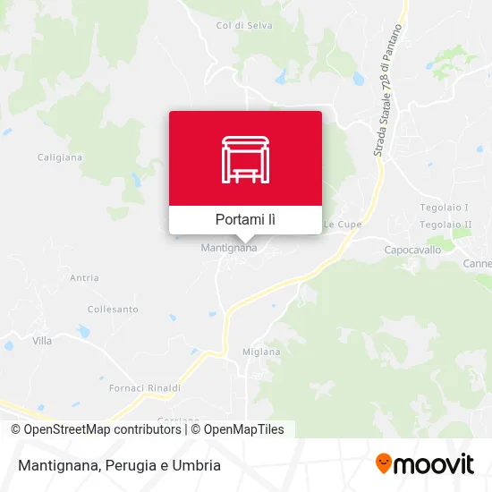 Mappa Mantignana