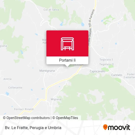Mappa Bv. Le Fratte