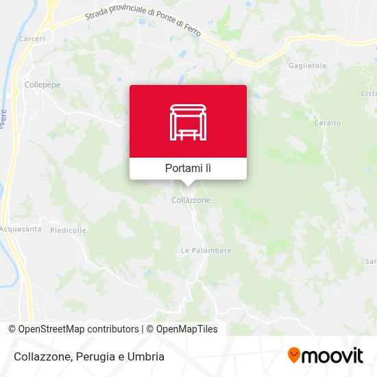 Mappa Collazzone