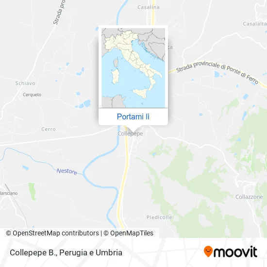 Mappa Collepepe B.