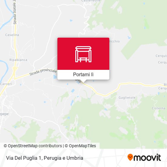 Mappa Via Del Puglia 1