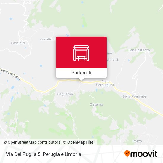 Mappa Via Del Puglia 5
