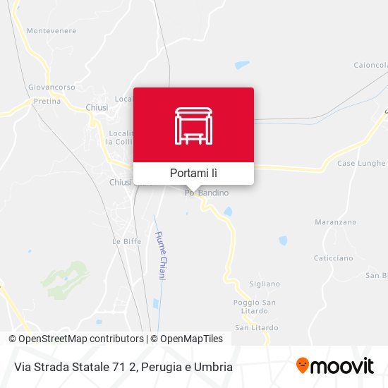 Mappa Via Strada Statale 71 2
