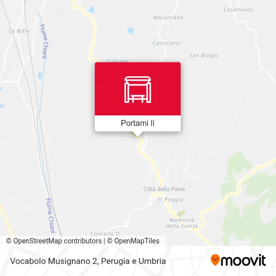 Mappa Vocabolo Musignano 2