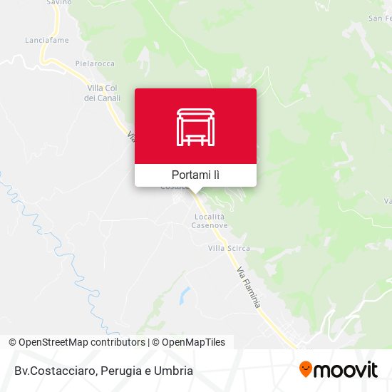 Mappa Bv.Costacciaro
