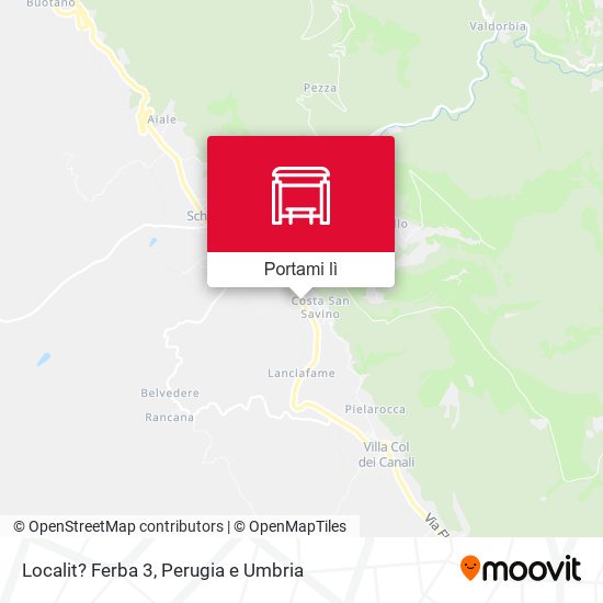 Mappa Localit? Ferba 3