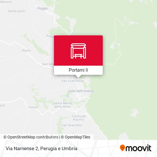 Mappa Via Narnense 2