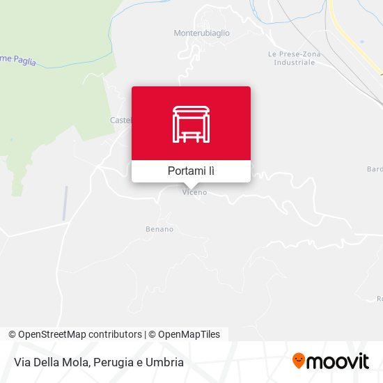 Mappa Via Della Mola