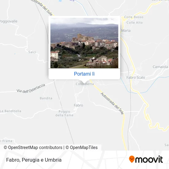 Mappa Fabro