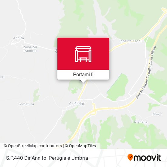 Mappa S.P.440 Dir.Annifo