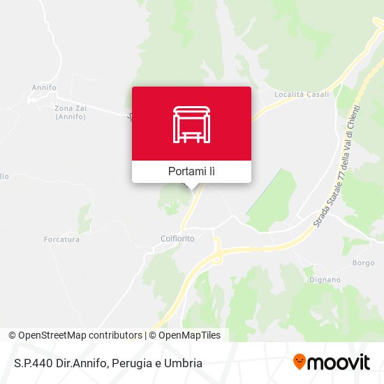 Mappa S.P.440 Dir.Annifo