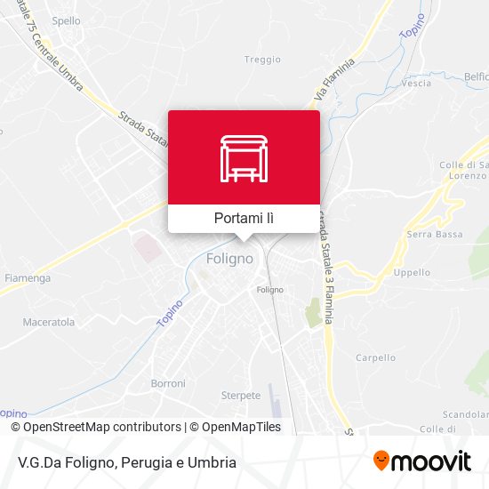 Mappa V.G.Da Foligno