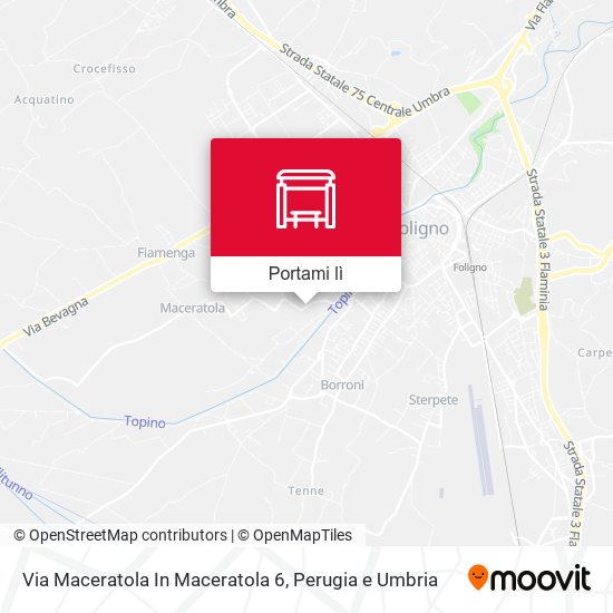 Mappa Via Maceratola In Maceratola 6