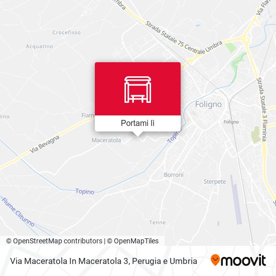 Mappa Via Maceratola In Maceratola 3