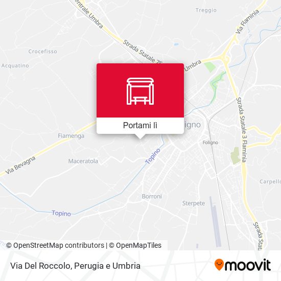 Mappa Via Del Roccolo