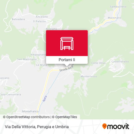 Mappa Via Della Vittoria