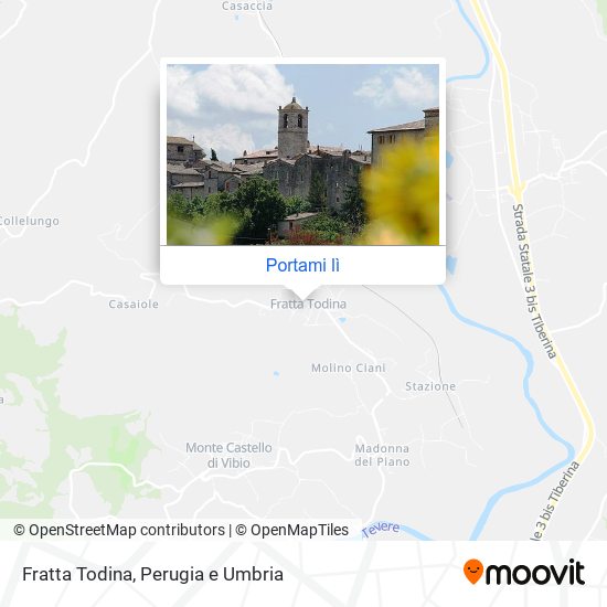 Mappa Fratta Todina