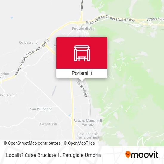 Mappa Localit? Case Bruciate 1