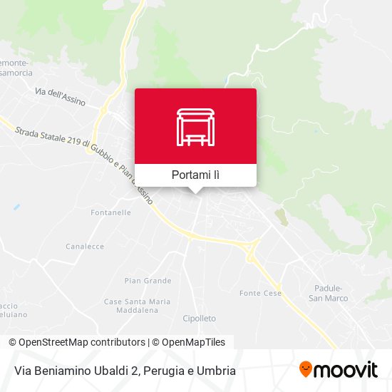 Mappa Via Beniamino Ubaldi 2