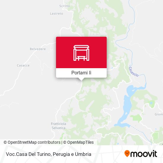 Mappa Voc.Casa Del Turino
