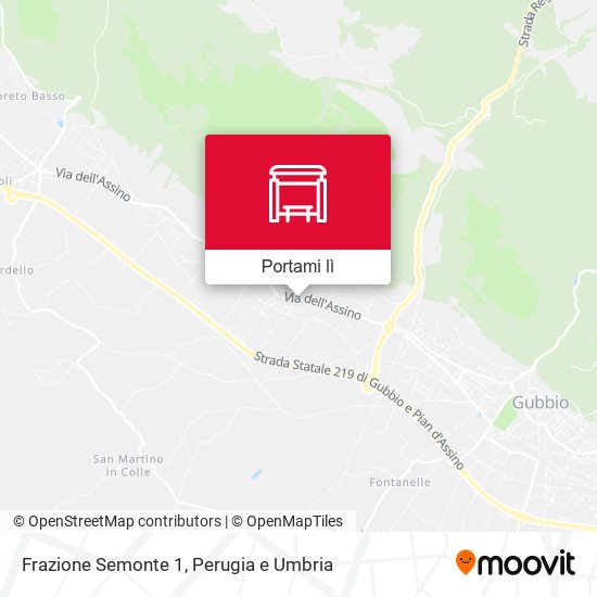 Mappa Frazione Semonte 1