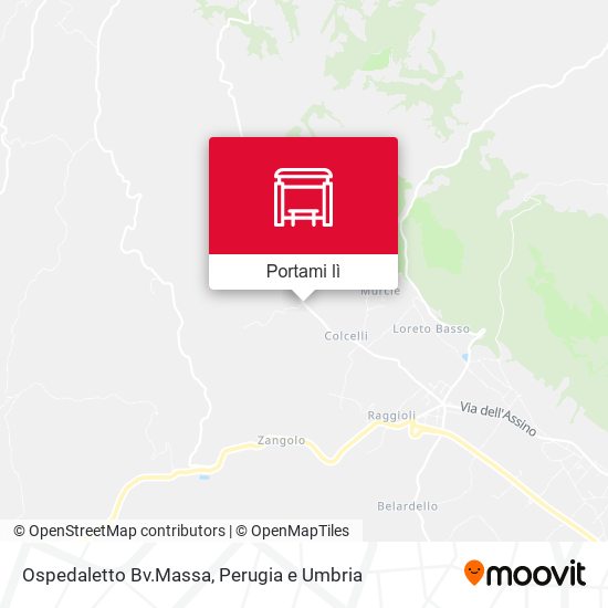 Mappa Ospedaletto Bv.Massa