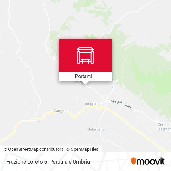 Mappa Frazione Loreto 5
