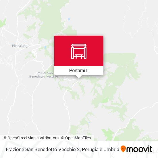 Mappa Frazione San Benedetto Vecchio 2