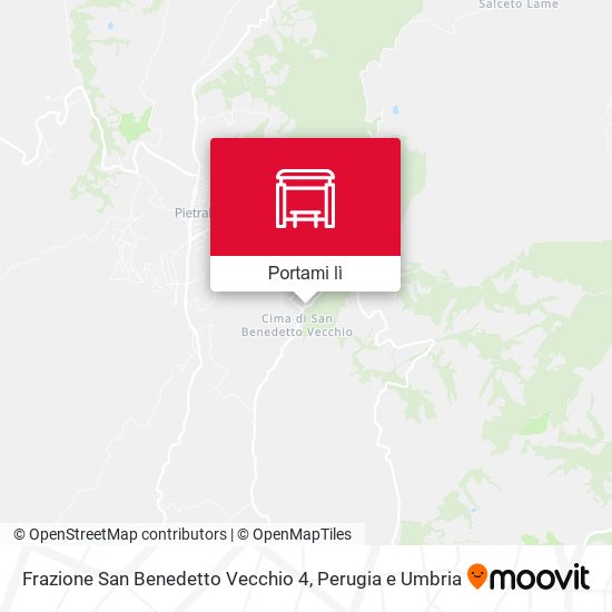 Mappa Frazione San Benedetto Vecchio 4