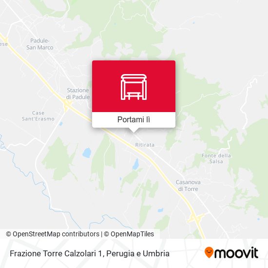 Mappa Frazione Torre Calzolari 1