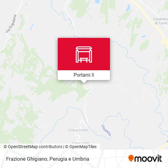 Mappa Frazione Ghigiano